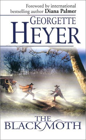 Cover of The Black Moth by Georgette Heyer, Harlequin 2003
