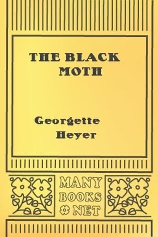 Cover of The Black Moth by Georgette Heyer, Many Books 2012