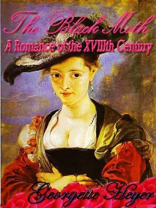 Cover of The Black Moth by Georgette Heyer, Abeseller.com 2012