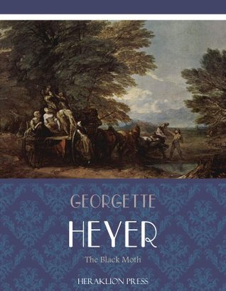 Cover of The Black Moth by Georgette Heyer, Heraklion 2013
