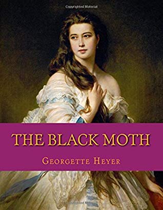 Cover of The Black Moth by Georgette Heyer, Ebook 2017