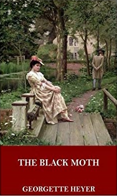 Cover of The Black Moth by Georgette Heyer, Ebook 2017