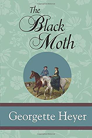 Cover of The Black Moth by Georgette Heyer, DE Classics 2018