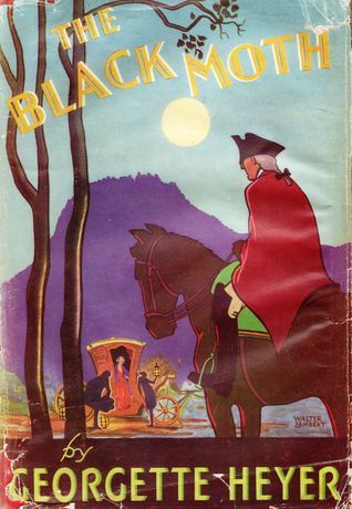 Cover of The Black Moth by Georgette Heyer, Constable 1921