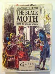 Cover of The Black Moth by Georgette Heyer Pan 1978