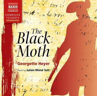 Cover of The Black Moth by Georgette Heyer, Naxos Audio 2001