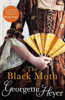 Cover of The Black Moth by Georgette Heyer, Cornerstone 2011