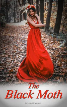 Cover of The Black Moth by Georgette Heyer, e-artnow 2021