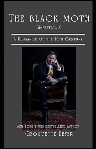 Cover of The Black Moth by Georgette Heyer, Romance Redux 2022