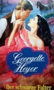 Cover of The Black Moth by Georgette Heyer, Moewig 1994